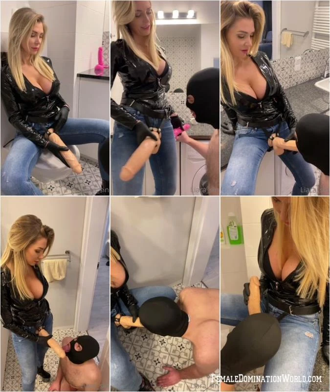 Liara Sin – This slut suck my favourite strap-on in toilet 2023 [HD] (Mp4/1000 MB)