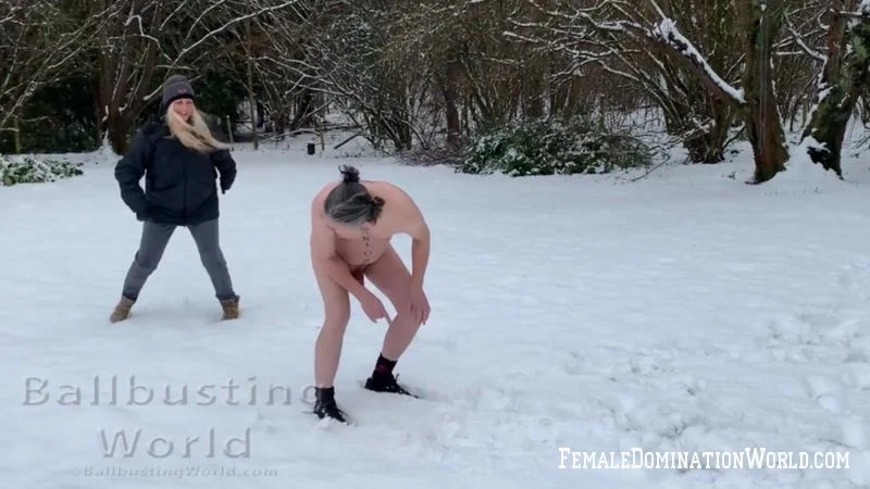 Ballbusting World PPV – Snowballs 2021 – Ballbusted in the snow by Nikki Whiplash 2023 [HD] (Mp4/1000 MB)