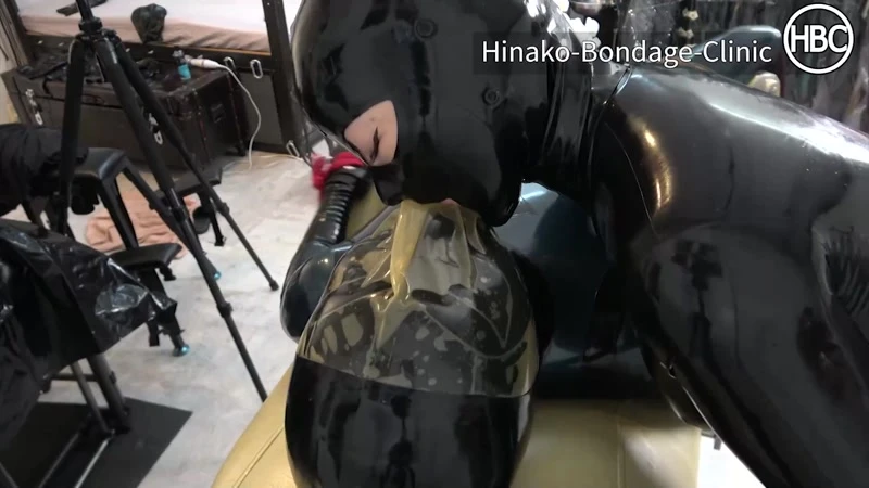 Hinako Bondage Clinic – Latex Bondage on Gynecology Chair, Blowjob with Dick Sucking Mask 2023 [HD] (Mp4/1000 MB)