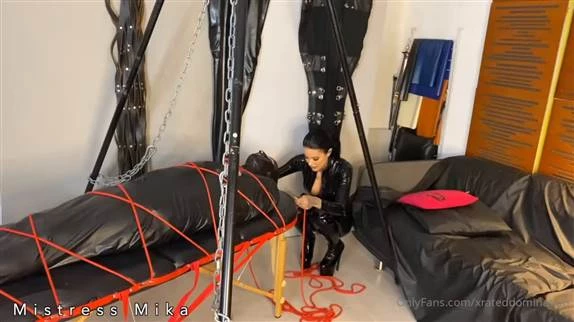 Mika Mistress in Video - Latex Ass vs Bondage Bitch 2024 [HD] (MPEG-4/256 MB)