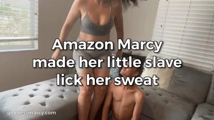 Goddess Marcy in Video - Make New Slave Lick Her Sweat 2024 [FullHD] (MPEG-4/1.34 GB)