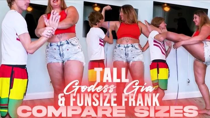 Tall Goddess Gia & Funsize Frank Compare Sizes 2025 [FullHD] (MPEG-4/1.27 GB)