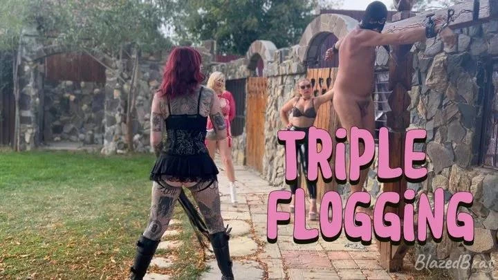 BlazedBrat - MERCY RAGE - Triple Flogging 2025 [FullHD] (MPEG-4/584 MB)