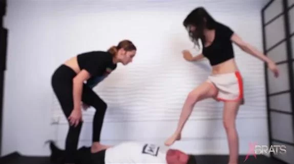 Bratty Foot Girls in Video - XBrats - Josie and Valerie - Working Out On You! 2025 [FullHD] (MPEG-4/693 MB)