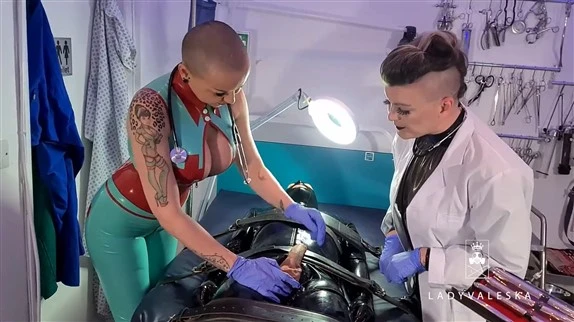 Lady Valeska in Video - Rubber Nurses Sound Their Gimp 2025 [FullHD] (MPEG-4/504 MB)