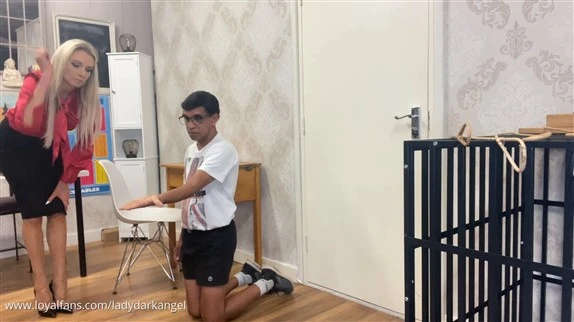 LADYDARKANGEL in Video - More Caning For The Naughty Boy 2025 [FullHD] (MPEG-4/130 MB)